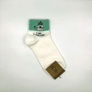 Cotton Kawaii Character Socks 12 pair